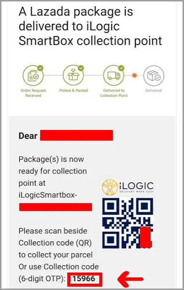 ベトナムの宅配便ロッカー『iLogic Smart Box』| 配達先指定のやり方