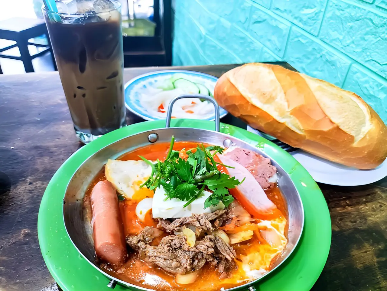 banh mi chao di nu７