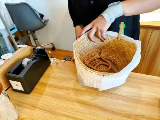 hansry カゴバッグ 本革フリンジ with スタッズ　（限定カラー） 店舗復活！ホーチミンの大人気かごバッグショップ「hansry」