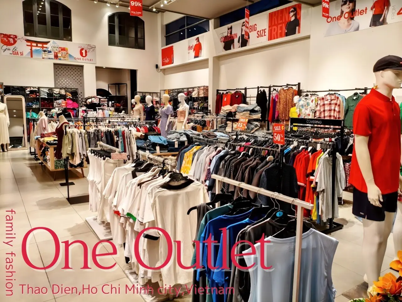 とにかく安い！ホーチミン・タオディエンのアウトレット店「One Outlet 